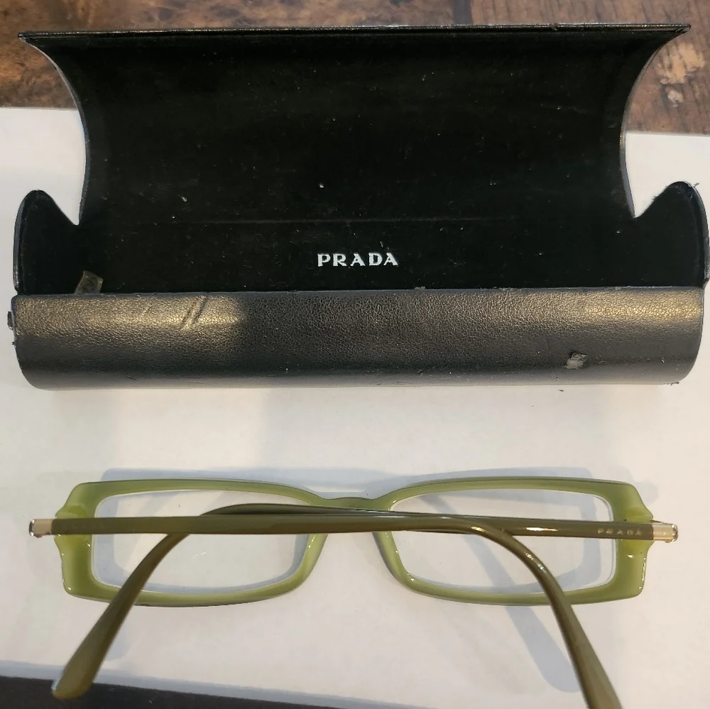 Prada eyeglasses with case